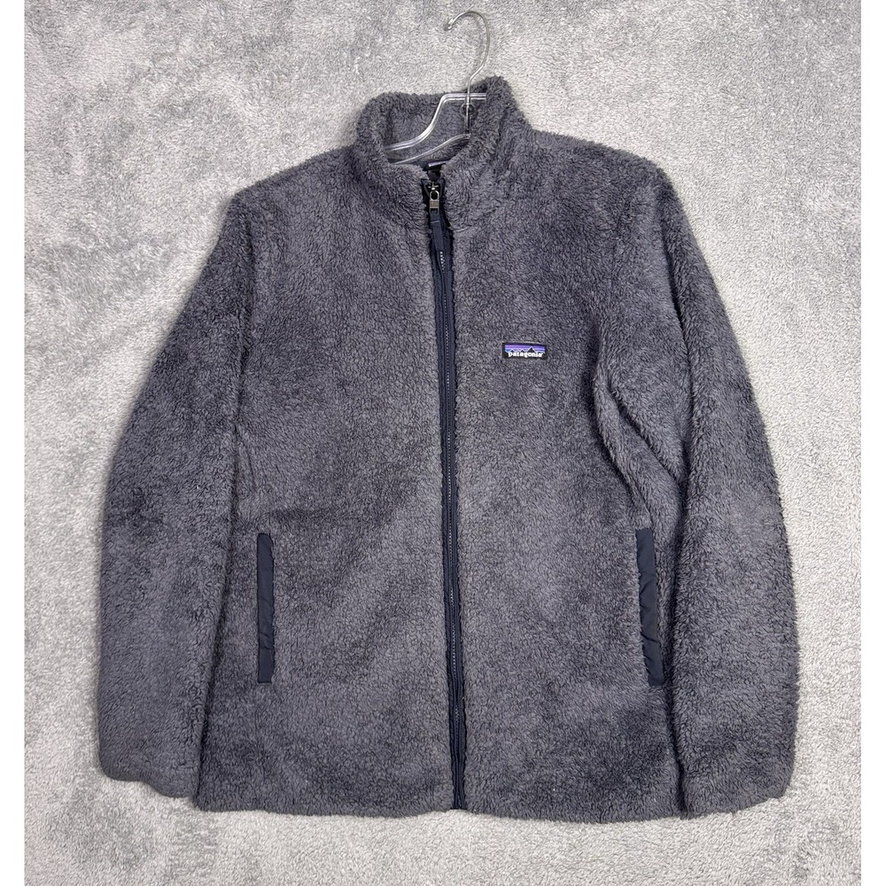 Patagonia Jacket Women L Los Gatos Fuzzy Sweater Outdoor Camping Hiking 25212